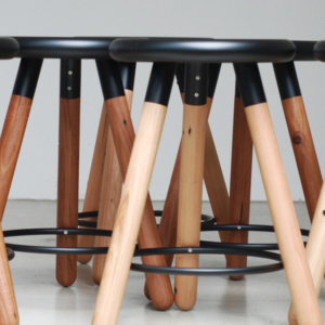 Spun Bar Stool