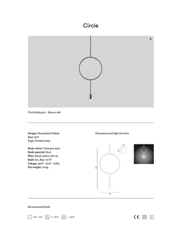 Circle Pendant - Image 3
