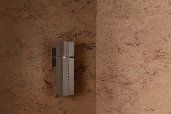 Polaris Wall Light - Medium - Tumbled Brass / Aluminium - Image 3