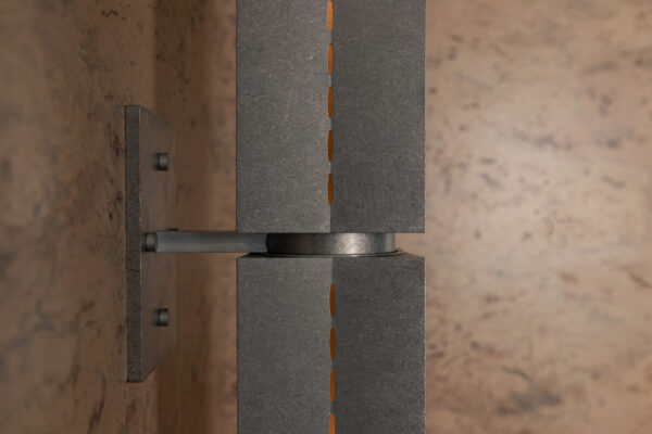 Polaris Wall Light - Large - Tumbled Brass / Aluminium - Image 13